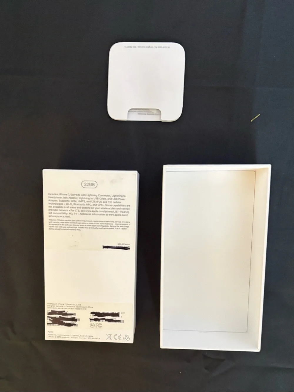 Apple iPhone Rose Gold Smartphone with Original Box. Just an empty box